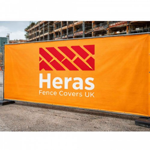 Premium Printed Heras Cover (standard size)