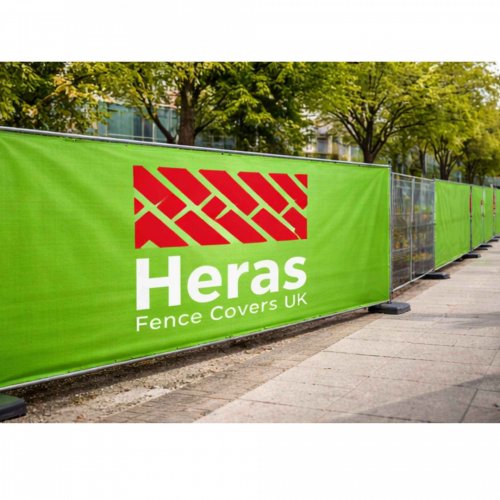 Premium Printed Heras Cover (standard size)